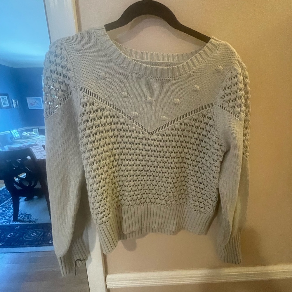 Lucky Brand Women's Grey Sweater